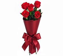 Букет 5 Красных роз Эдлесс Лав в Бессоновке