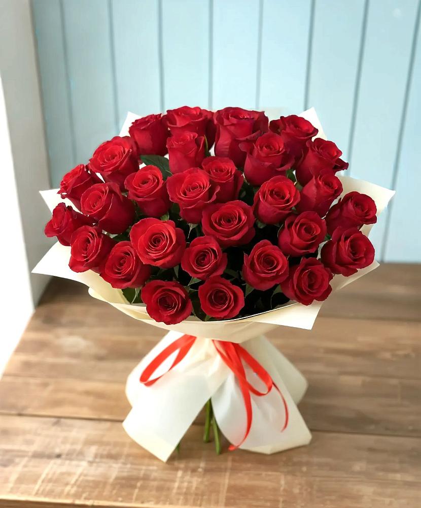 Букет 29 Красных роз в Бессоновке