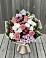 Букет цветов из: Альстромерии, Гвоздики, Розы и Хризантемы в Бессоновке