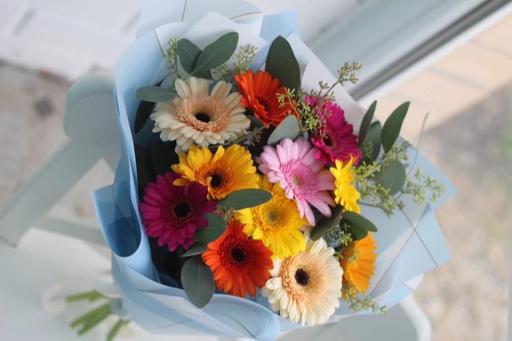 Букет цветов из: Герберы в Бессоновке