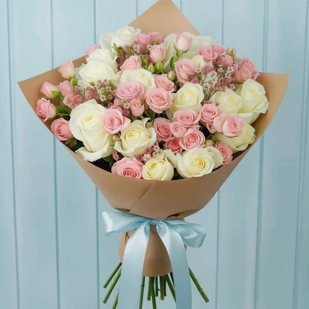 Букет цветов из: Розы в Бессоновке