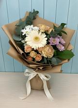 Букет цветов из:  Герберы и Хризантемы в Бессоновке