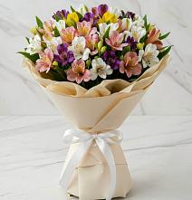 Букет цветов из:  Альстромерии #REPLACE_PRED# Бессоновке