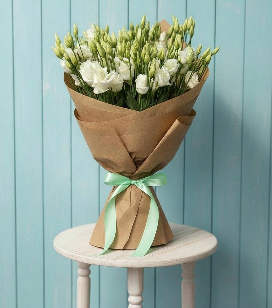 Букет цветов из: Лизиантусы в Бессоновке