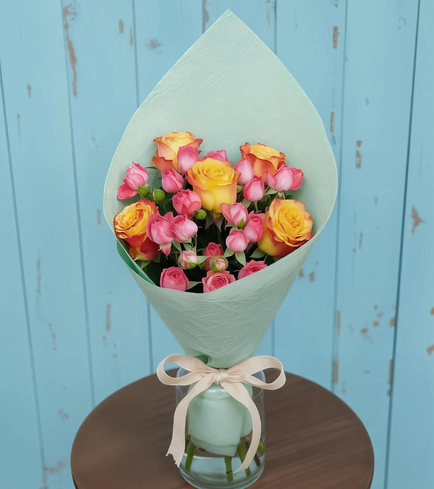 Букет цветов из: Розы в Бессоновке