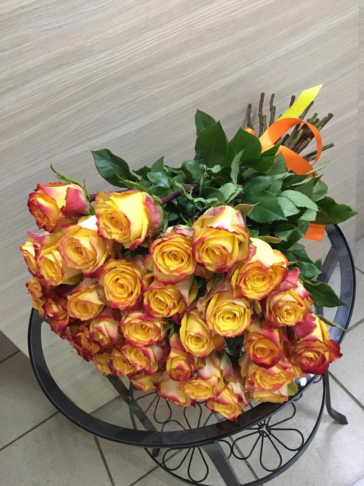 Букет Желтые розы в Бессоновке