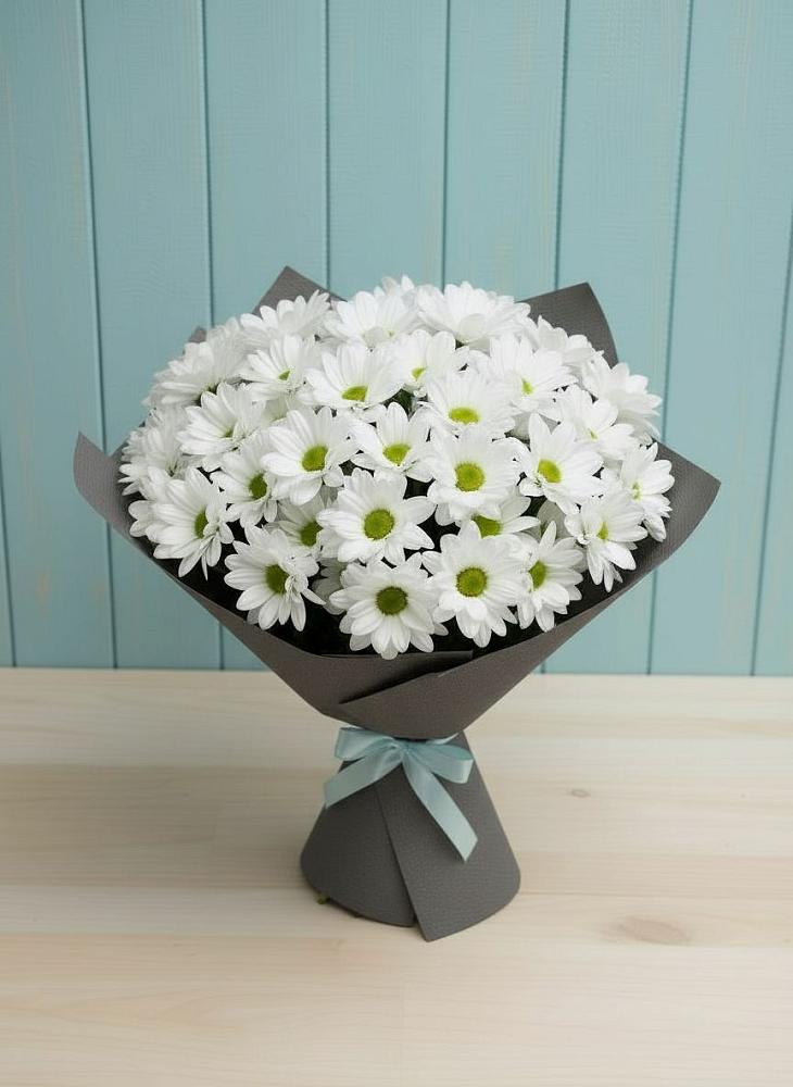 Букет цветов из: Хризантемы в Бессоновке