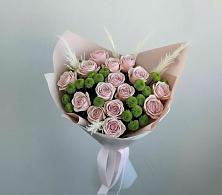 Букет цветов из:  Розы и Хризантемы в Бессоновке