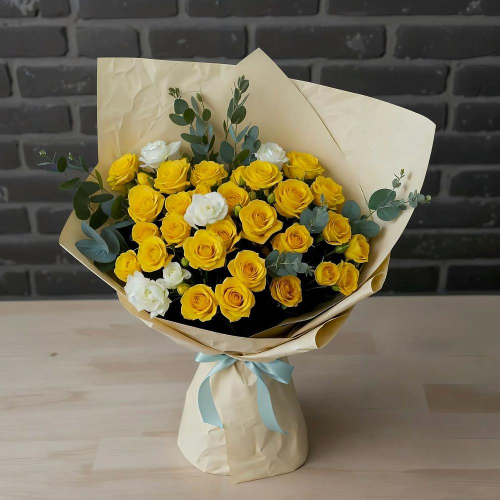 Букет цветов из: Розы в Бессоновке