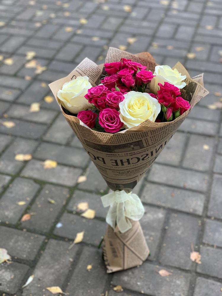 Букет цветов из: Розы в Бессоновке
