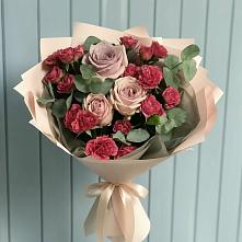 Букет цветов из:  Гвоздики и Розы #REPLACE_PRED# Бессоновке