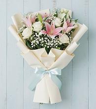 Букет цветов из:  Лилии в Бессоновке